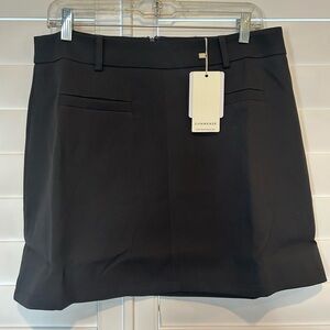 Commense Elegant Black Skirt